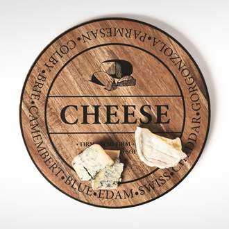Prkénko na sýr kulaté FROMAGE dřevo S&P