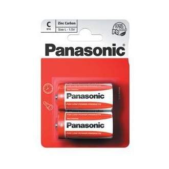 Baterie Panasonic C Red Zinc-blistr 1,5V 2ks
