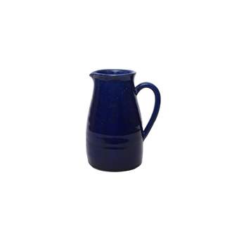 Váza džbán keramika modrá 26cm