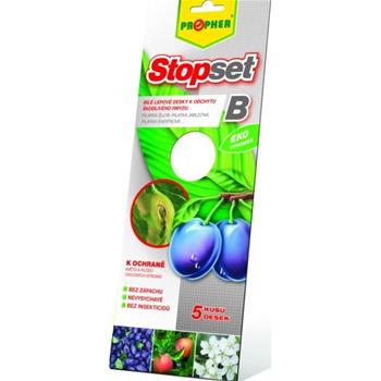 Stopset lepvé desky bílé
