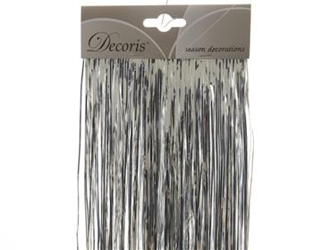 Lameta 50x40cm stříbrná