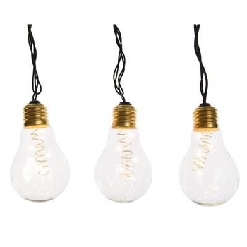 Řetěz svítící žárovky venkovní 10LED 4,5m