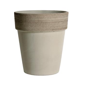 Květináč keramický Alto Vulcano Graffiatto 19cm