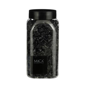 Drť dekorační v dóze černá 650ml