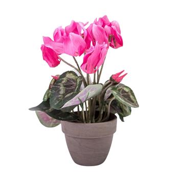 Brambořík hrnkový umělý růžový