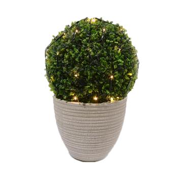 Řetěz svítící síť na rostliny 60LED teplá bílá