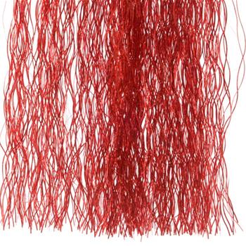 Lameta 50x40cm červená vlnitá