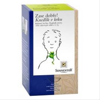 Knedlík v krku - bylinný čaj Zase dobře BIO porcovaný 27g Sonnentor