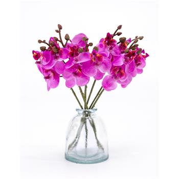 Phalaenopsis umělý řezaný EVIA fialová
