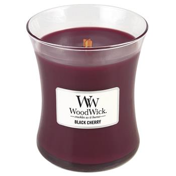 Vonná svíčka WoodWick Černá třešeň 275g