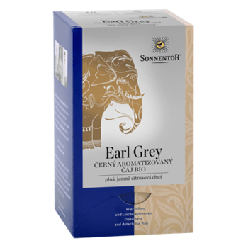Čaj černý Earl Grey BIO porcovaný 27g Sonnentor
