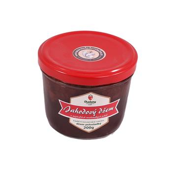 Džem jahodový polosladký, 200g