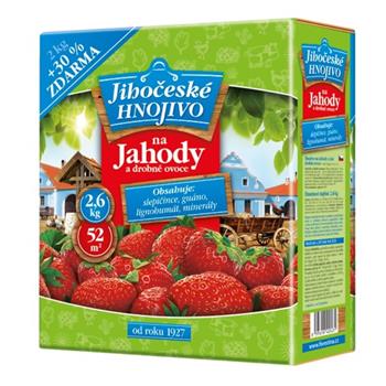 Jihočeské hnojivo na jahody a drobné ovoce 2kg