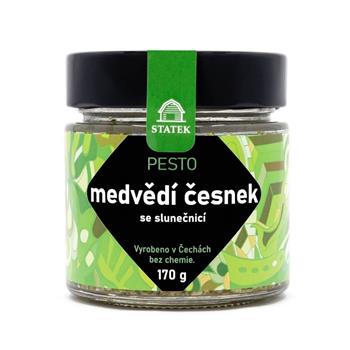 Pesto z medvědího česneku 170g Hradecké delikatesy