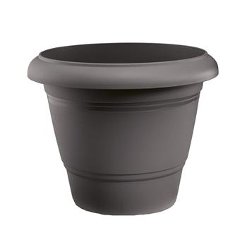 Květináč plastový FESTONE antracitový 32cm