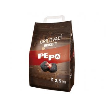 Brikety grilovací PePo 2,5kg