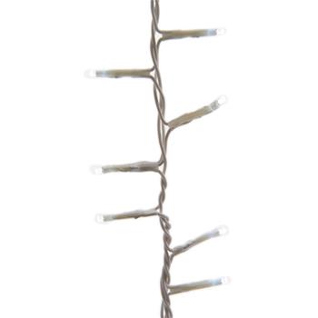 Řetěz blikající 500LED studená bílá venkovní 11m