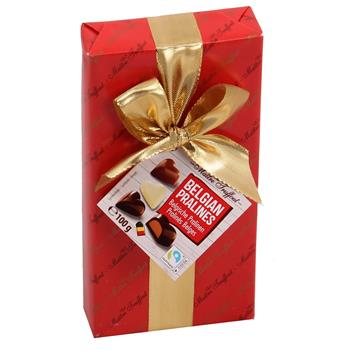 Bonboniéra belgické pralinky - srdce 100g