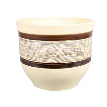 Květináč MONARDA drápaný pruh 30cm