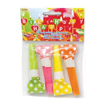 Párty frkačka BLOW  mix, 4ks