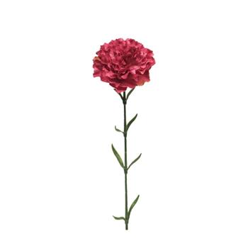 Karafiát ELBA řezaný umělý růžový 67cm