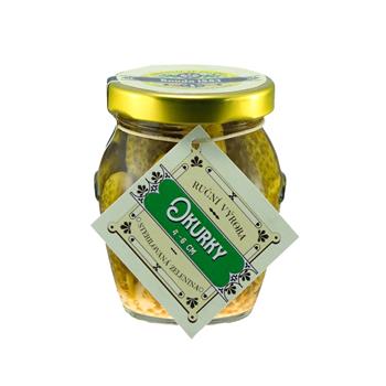 Nakládané mini okurky 4-6cm 100g