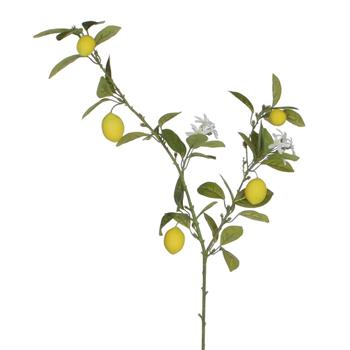 Větev citrusu umělá řezaná 110cm