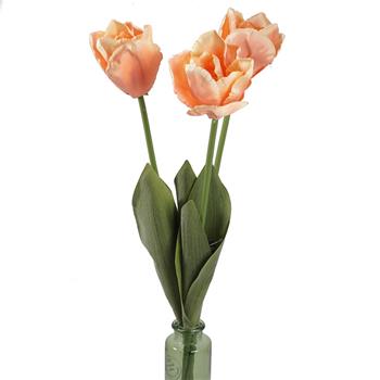 Tulipán SOFIA řezaný umělý 64cm oranžový