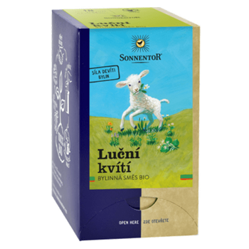 Luční kvítí - bylinný čaj BIO porcovaný 18x1,5g