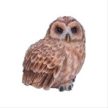 Sova polyresinová mix 13cm