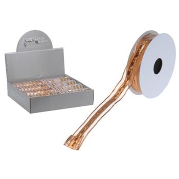 Stuha role měděná 2,7m mix