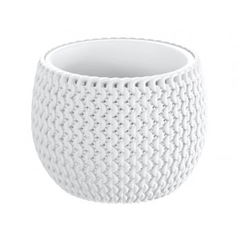 Květináč SPLOFY BOWL s vložkou 29cm bílá
