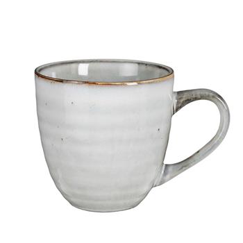 Hrnek keramický TABO šedý 9cm