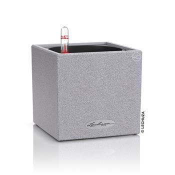 Květináč CANTO Stone komplet set šedá 30x30cm