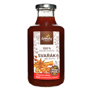 Sirup Svařák bez alkoholu 250ml