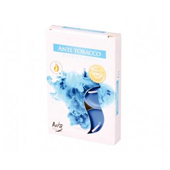 Svíčka čajová vonná 6ks Anti Tobacco