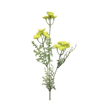 Řebříček MONTI řezaný umělý žlutý 52cm