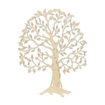 Dekorace strom dřevo přírodní 23cm