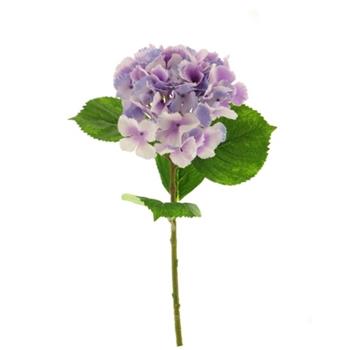 Hortenzie řezaná umělá mauve 61cm