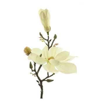 Magnolie NARVIK řezaná umělá krémová 61cm