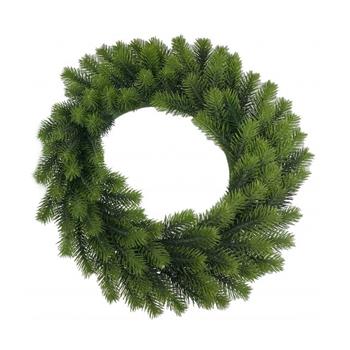 Věnec z jehličí umělý zelená 40cm