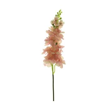 Ostrožka řezané umělé růžové 46cm