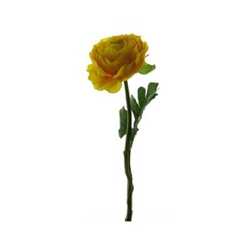 Pryskyřník řezaný umělý žlutý 31cm