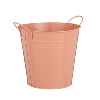 Obal kulatý JOEY 2 ucha plech oranžová 16cm