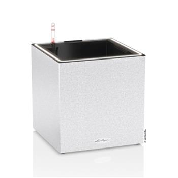 Květináč Lechuza CANTO Stone bílý set 30x30cm