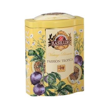 Čaj Basilur Vintage Blossoms Passion Tropica dóza 100g