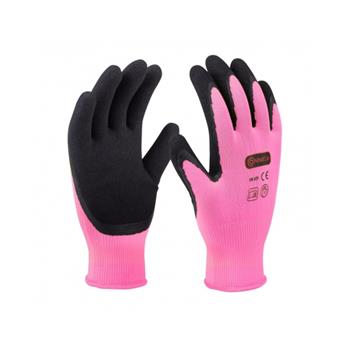 Rukavice latex růžová vel.7