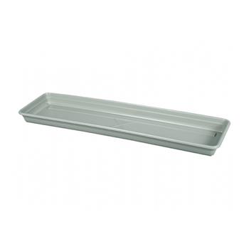 Podmiska pod truhlík LOBELIA MODERD plast mat sv.zelená 60cm