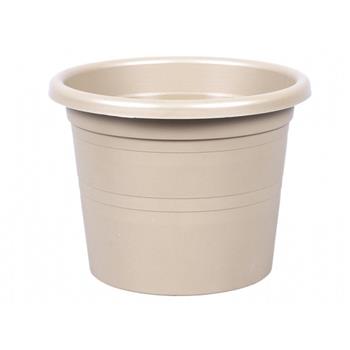 Květináč plastový SAKURA MODERN matný béžový 22cm
