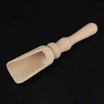 Lopatka na koření dřevo přírodní 12cm